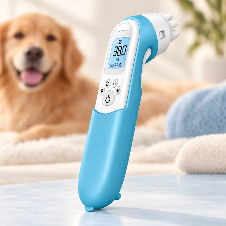 FurGlo smart temperature grooming comb